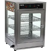 Saro Warmhoudvitrine Saro, 3 roosters, 43L, 35x35x52cm, 230v/0,6kW