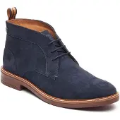 Base london Lincoln Chukka Leren Heren Navy Boots