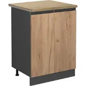 Vicco R-Line Keukenonderkast – 60 cm, WB Eik Krachtige eik goud
