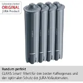 Jura Claris Smart+ Waterfilter - 4 stuks