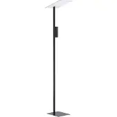 Eglo Budensea, zwart, wit, geschikt voor slaapkamer, keuken, woonkamer, aluminium, IP20, klasse II, 6180 kg