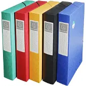 Exacompta Nature Future A4 Documentenbox, 320 x 240 x 60 mm, Karton, 600 g/m², Assorti