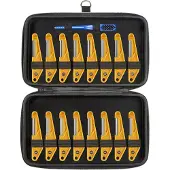 MusicNomad MN676 DIAMOND COATED NUT FILE 16 PIECES