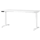 Germania GW-Mailand Hoogteverstelbaar Zit-sta-bureau T-Voet 1,600 (B) x 800 (D) x 1,200 (H) mm Spaanplaat, metaal