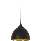 Light & Living Landelijke Hanglamp Kylie Zwart Ø 30cm