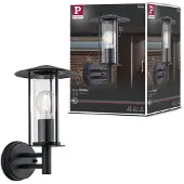 Paulmann Classic 94398 Wandlamp E27 Donkergrijs