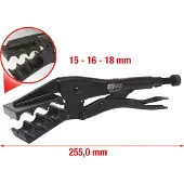 Ks Tools carrosserieknijptang 450.0352, 15 mm, 16 mm, 18 mm, 255 mm, chroom-molybdeenstaal, 636 g