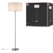 Paulmann Tessa 70922 Staande lamp LED E27 60 W Crème, RVS (geborsteld)
