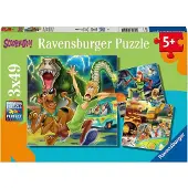Ravensburger puzzel Scooby Doo - Legpuzzel - 3x49 stukjes