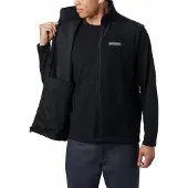 Columbia - Steens Mountain Vest - Fleecebodywarmer L, zwart