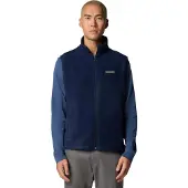 Columbia - Steens Mountain Vest - Fleecebodywarmer L, blauw