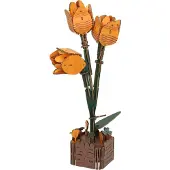 Lobbes houten bouwpakket tulpen 3D - creatief speelgoed 60dlg.
