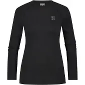 Poederbaas Ondershirt Women Lightweight Baselayer Black-XXL