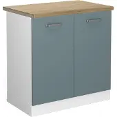 Vicco R-Line Wastafelkast – 80 cm, WB Eik Blauw-grijs