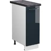 Vicco Fame-Line Keukenkasten – 30 cm, WB Antraciet Donkerblauw hoogglans