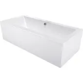 Mexen Cube rechthoekig bad 190 x 80 met ombouw, wit - 55051908000X