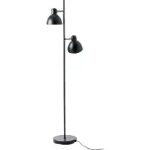 Dyberg Larsen Vloerlampe , Skagen 2, Zwart, Woonkamer, Metaal, Scandinavisch