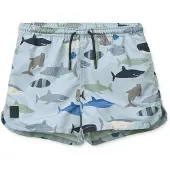 Liewood Zwemshorts 'Aiden' blauw / smoky blue / lichtblauw / groen