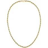 BOSS Gold-tone necklace with rope-style chain
