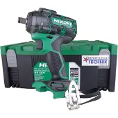 HiKOKI WR18DHW2Z 1/2" 18 V Accu slagmoeraanzetter (accu slagmoersleutel)