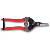 Ars Oogstschaar met Antislip Handgreep – Gebogen Korte Bek – 16 cm – Rood