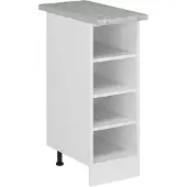 Vicco Keukenrek R-Line Wit 30 cm , WB Marmer, Model 55383