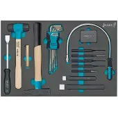 Hazet 163-60/22 163-60/22 Gereedschapsset Doe-het-zelver 22-delig
