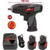 Ks Tools 515.3516 515.3516 Accu-slagmoersleutel 117 Nm 10.8 V Aantal meegeleverde accus: 2 2.0 Ah Li-ion