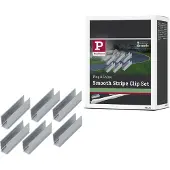 Paulmann Plug & Shine LED-strip met profiel, warm wit, set van 6. Set van 6 bevestigingsclips