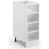 Vicco Fame-Line Keukenrek – 30 cm zonder werkblad Wit