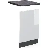Vicco R-Line Frontpaneel – 45 cm, WB Antraciet Wit Hoogglans