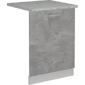 Vicco R-Line Vaatwasser deksel – 60 cm, WB Marmer Beton