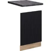 Vicco Fame-Line Frontpaneel – 45 cm, WB Antraciet Zwart gestreept