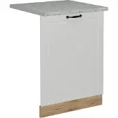 Vicco R-Line Vaatwasserfrontpaneel – 60 cm, WB Marmer Wit Landhuis