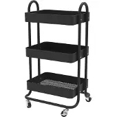 Vicco Tron Rolcontainer – 45.9 x 78.7 cm Zwart