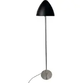 Dyberg Larsen Vloerlampe , Oulu, Zwart, Woonkamer, Metaal, Designer