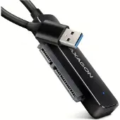 Axagon ADSA-FP2A USB-A 3.2 Gen 1 SATA 6 Gb/s Harde schijf-dockingstation 2.5 inch