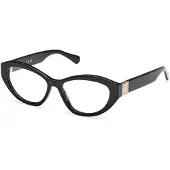 Max & Co Max &amp;co MO5176 53/15/140 Glanzend zwarte Voorzijde acetaat DAMES MO5176