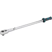 Hazet Momentsleutel 6143-1CT - Draaimomentbereik min-max: 100 – 400 Nm - Nauwkeurigheid: 2% - 3/4 inch (20 mm) vierkant massief - Lengte: 802 mm