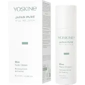 Yoskine Japan Pure Rice Infusion Gezichtscrème – Intense Hydratatie met Rijstextract + Hyaluronzuur – Voedende Dag- & Nachtcrème – Voor Alle Huidtypes – 50 ml
