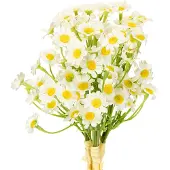 Viana Kunstmatige kamille als boeket bloemen voor natuurlijke en onderhoudsv