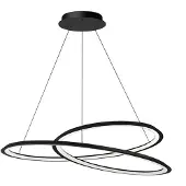 Toolight Hanglamp App1194-cp Zwart