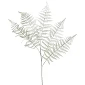 Viana Decoratievaren kunstplant varenblad kunstvaren wit L78cm