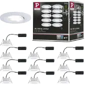 Paulmann LED inbouwspot Calla, basisset, kantelbaar