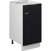 Vicco Fame-Line Keukenonderkast – 40 cm zonder werkblad Zwart gestreept