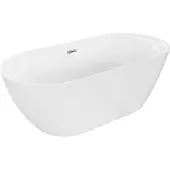 Mexen Laura vrijstaande badkuip 170 x 80 , wit - 53401708000