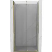 Mexen Velar schuifdouchedeur 110 , transparant, goud - 871-110-000-01-50