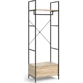 Vicco Enya Kledingkast – 60 x 180 cm met lade Hout