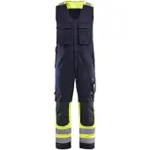 Blakläder 2887-1512 Amerikaanse Overall Inherent Marine/High Vis Geel maat D92 heren