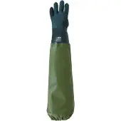Dolfing PVC groen plukhandschoen links